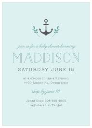 Baby shower invitation wordings ideas to create a memorable invitation. Nautical Baby Shower Invitations Match Your Color Style Free