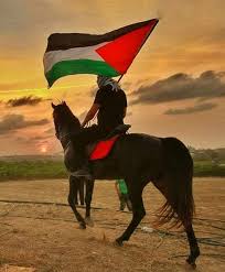 الخيل تصهل والفوارس تدعي والبيض تلمع والاسنة تزهر حتى انتهيت الى المصلى لا بسا نور الهدى يبدو عليك ويظهر palestine art palestine history palestine