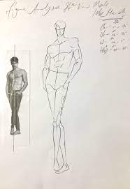 Figure Analysis 3 4th View Male Fashion Figure Fashion Illustration Sketches Dresses Fashion Figure Drawing Fashion Illustration Dresses
