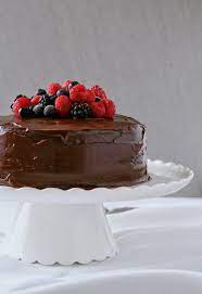 Chocolate Layer Cake With Dark Chocolate Ganache Chocolate Pudding Cake Chocolate Cake Recipe Easy Chocolate Layer Cake