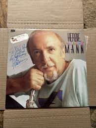 HERBIE MANN Jasil Brazz Vinyl Record LP Signed Autographed