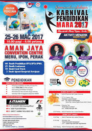 Karnival pendidikan mara 2018 anjuran majlis amanah rakyat (mara) akan berlangsung pada bulan mac 2018 di 6 lokasi mengikut zon di seluruh malaysia. Unikl Bmi On Twitter Jom Temui Team Kemasukan Unikl Di Pavilion Utama Karnival Pendidikan Mara Ipoh