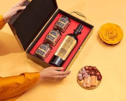 Hình ảnh về Rượu vang cao cấp trong hộp quà