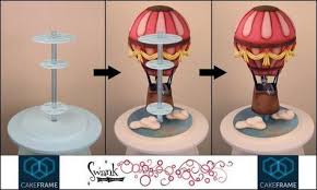 Amazing gravity defying cake tutorial by ann reardon of how to cook that with free easy to follow step by step video. Cake Tutorial Cake Structure Gravity Cake Cake Frame