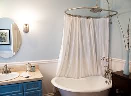 Stylish Clawfoot Tub Shower Conversion Unique Shower Curtain Shower Curtain Rods Clawfoot Tub Shower Curtain