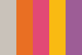 Below are some of the common color names and codes. Gray Orange Pink Yellow Violet Color Palette