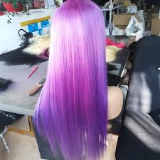 The purple starts off with subtle pink undertones and quickly picks up strong blue undertones. Ombre Pink Purple Blue Human Hair Wig For Women Remy Brazilian Straight Hair Lace Front Wig Pre Plucked With Baby Hair Human Hair Lace Wigs Aliexpress