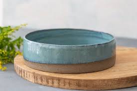 Ceramic Bowl Large Serving Bowl Ceramic Cake Baking Dish Etsy Serving Bowls Ceramic Ceramic Bowls Pottery Bowls