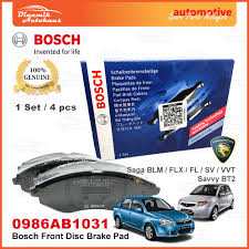 Benarkah pelupusan kereta lama bagus untuk kita. Proton Saga Blm Fl Flx Sv Vvt Savvy Bt2 Front Wheel Disc Brake Pad Bosch Disc Brake Pad 0986ab1031 1 Set 4 Pcs Dinamik Autohaus Malaysia Auto Spare Parts Accessories Shop