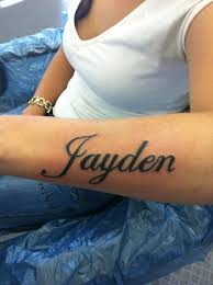The most popular simple arm tattoo design is probably the simple lines and armbands. 37 Forearm Name Tattoos