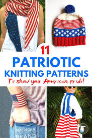 The superior beanie knit look. 11 Ways To Knit Your American Pride Free Patterns Blog Nobleknits