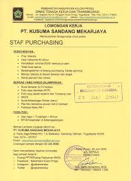 Profesional, berpengalaman dan mampu mencapai target perusahaan serta menaikan omset penjualan. Hay Kulon Progo En Twitter 8 Informasi Lowongan Kerja