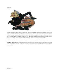 Gareng memiliki watak tidak suka mengambil hak orang lain, berhti hati dalam melangkah, selalu mengeluarkan aura yang positif, dan selalu ceria dan gembira. Doc Buka Septi Rohmawati Academia Edu