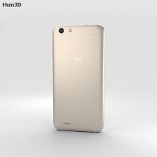 ZTE Blade D6 Gold 3D-Modell ...