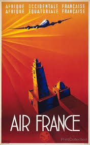 Air France To Africa Printcollection Vintage Airline Posters Vintage Posters Vintage Poster Art