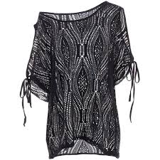 Black Bathing Suit Cover Ups Cold Shoulder Batwing Beach Cover Up Featuring Polyvore Women S Fashion Clothing Swimwear Cover Ups Beach Cover Beach Tunic Dress Dress Cover Beach Tunic