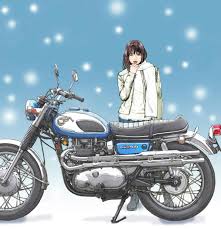 by harumoto shohei 東本昌平 from ride 99 kawasaki w2tt comics illustration manga motorcycle japan https lrnc cc ct 16974067 バイクアート 東本昌平 オートバイアート