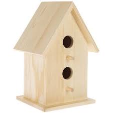 Birdhouse Kits Hobby Lobby Traditional Square Wood Birdhouse In 2020 Wood Birdhouses Birdhouse Woodworking Plans Bird Houses
