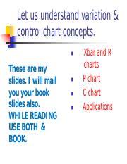 Understanding Variation Control Chart Basics To Support