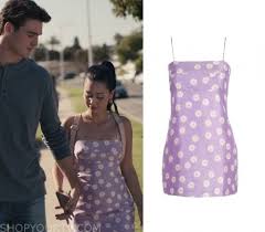 In euphoria, nate is played by jacob elordi and maddy is played by alexa demie. Euphoria Season 1 Episode 2 Maddy S Purple Daisy Print Dress Shop Your Tv Daisy Print Dress Euphoria Fashion Purple Daisy