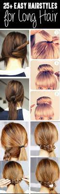 Simply brush your hair through, add a hair band. Classy To Cute 25 Easy Hairstyles For Long Hair For 2017 Long Hair Styles Hair Styles Easy Hairstyles For Long Hair