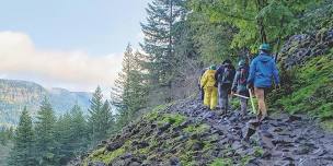 Sweet Creek Falls Trail Party - Central Coast
