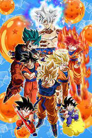 See more ideas about dragon ball, dragon, dragon ball z. Dragon Ball Z Super Poster Goku From Kid To Ultra 12in X 18in Free Shipping Ebay
