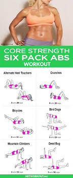 These 6 Pack Exercises Are Designed To Do Just That So Get Ready For Your New Six Pack Fitness Routi Lower Abdominal Workout Abs Workout Abs Workout For Women