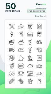 50 Free Vector Icons Of Fast Food Designed By Freepik Restaurant Icon Vector Icons Cooking Icon