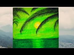 How To Make Classic Landscape Painting Using Oil Pastels Painting With Oil Paints This is a very easy acrylic painting for an absolute beginner.