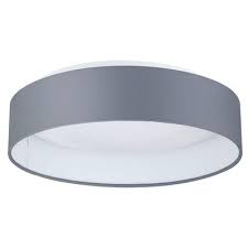 Eglo Palomaro 12 6 In White Modern Contemporary Flush Mount Light Lowes Com Ceiling Lights Led Ceiling Lights Glass Ceiling Lights