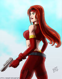 Commission pinup redmonika sexygirl edbenesstudio medsonlima. Red Monika From Battle Chasers Re Drawn By Mhunt On Deviantart