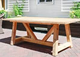 Our Diy Patio Table Part I Diy Patio Table Wood Patio Table Patio Table Plans