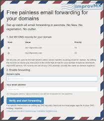 How Can I Setup Free Email Forwarding Using Freenom And Improvemx Server Fault