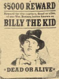 Risultati immagini per BILLY THE KID jpg