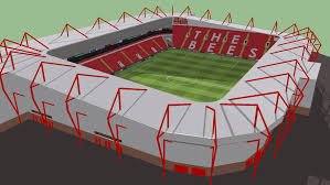 Brentford community stadium is a stadium in brentford, middlesex, that is the home of both premier league club brentford and premiership rugby club london irish. New Griffin Park Brentford Fc 3d Warehouse