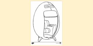 Time Machine Colouring Sheet Colouring Sheets