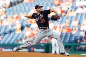 Justin verlander is giving props to max scherzer for coming back strong from a gnarly broken nose injury. Max Scherzer Spins Homer Less Gem For Washington Nationals In 2 1 Win In Philly Federal Baseball