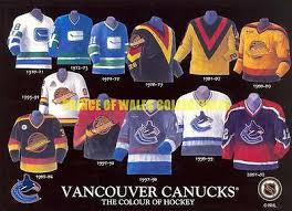 A similar version of this logo is used as their shoulder patches and for their third jerseys. History Of The Jersey Vancouver Canucks 5x7 Photo Ebay
