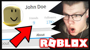 The first ever account on hace 2 años. John Doe Was On This Year Roblox By Flow