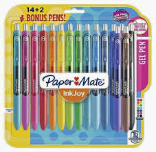 Check Out Paper Mate Inkjoy Gel Pens Medium Point Assorted Colors 16 Count Paper Mate Papermate Inkjoy Gel Pens Paper Mate Gel