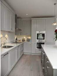 Regardless of whether you like present day or conventional, minimalist or extravagant, our array of shaker. Beautiful Storm Grey Shaker Kitchen Grey Shaker Kitchen Shaker Style Kitchen Cabinets Kitchen Cabinets And Countertops