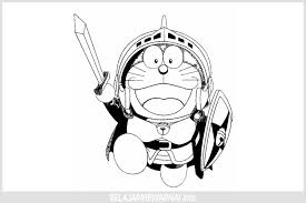 Mewarnai doraemon dengan berbagai warna dan karakter. Kumpulan Gambar Mewarnai Kartun Doraemon Dan Kawan Kawan
