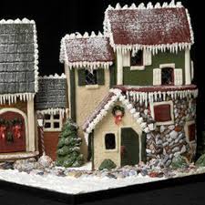 Use icing to secure candy canes to the sides of the house. 15 Amazing Gingerbread Houses This Old House