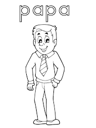 Free printable coloring pages for father's day offer cute messages for dad or grandfather. Happy Dad Coloring Page Free Printable Coloring Pages For Kids