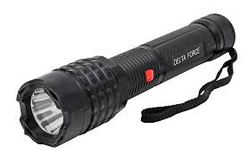3 Million Volt Delta Force Flashlight Stun Gun Black