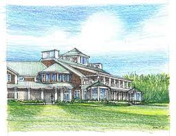 Kenneth Hart Architect Concept Sketch For Cape Fear Cc Addition And Renovations Wilmington Nc Outdoor Dining Area Outdoor Hart Images