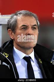 Austria manager Marcel Koller Stock Photo