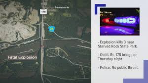 State of illinois, characterized by the many canyons within its 2,630 acres. Explosion Kills Three North Of Starved Rock State Park Wqad Com