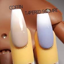 Acrylic Nails Ballerina Vs Coffin Awesome Tapered Square I Think Tapered Square Nails Square Nails Acrylic Nail Shapes In case you are still wondering what are ballerina nails then you probably do not know that this is just another name for coffin nails.